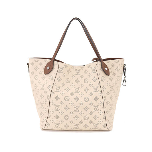 Louis Vuitton Mahina Hina MM 2way Tote Shoulder Bag Leather