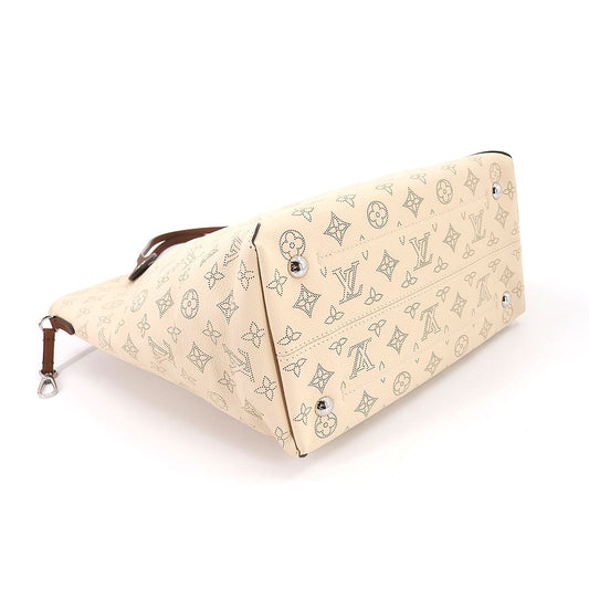Louis Vuitton Mahina Hina MM 2way Tote Shoulder Bag Leather