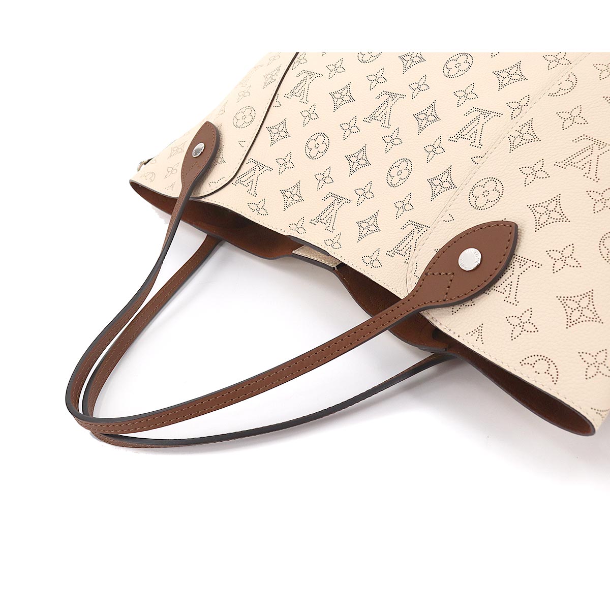 Louis Vuitton Mahina Hina MM 2way Tote Shoulder Bag Leather