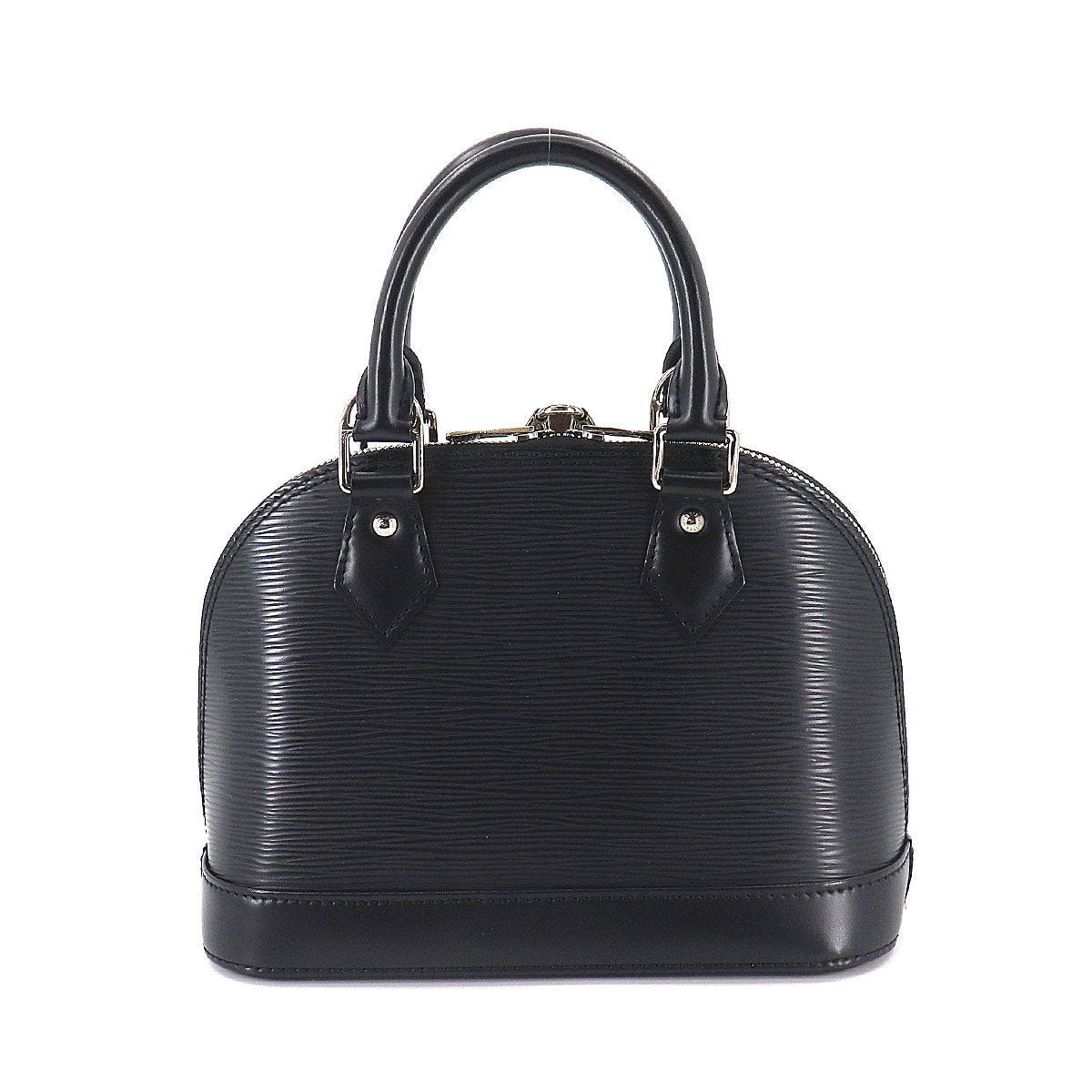 Louis Vuitton Epi Alma BB 2way Hand Shoulder Bag Leather Noir