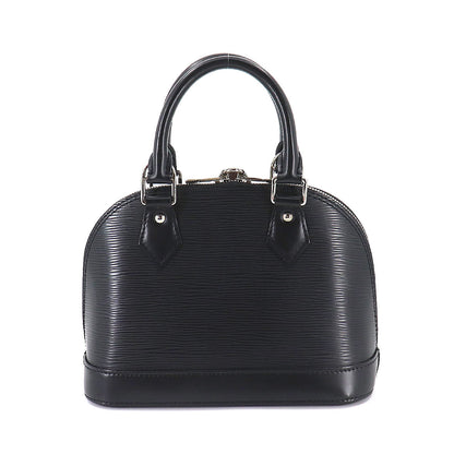 Louis Vuitton Epi Alma BB 2way Hand Shoulder Bag Leather Noir