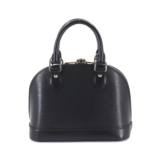 Louis Vuitton Epi Alma BB 2way Hand Shoulder Bag Leather Noir