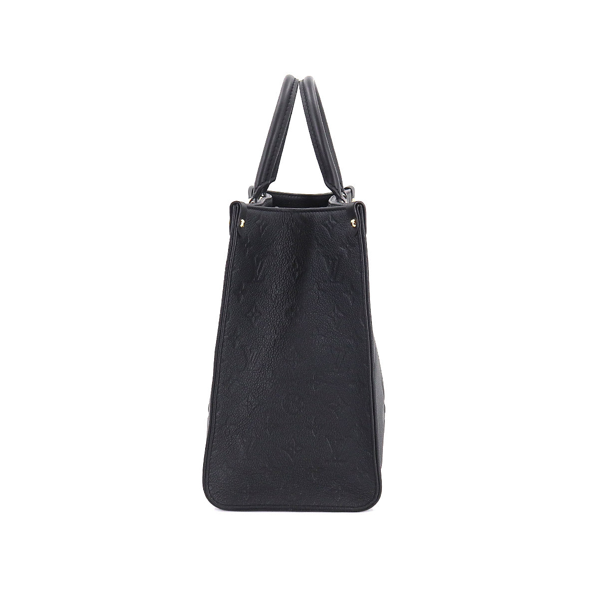 Louis Vuitton Monogram Implant Onthego MM 2way Tote Bag Noir