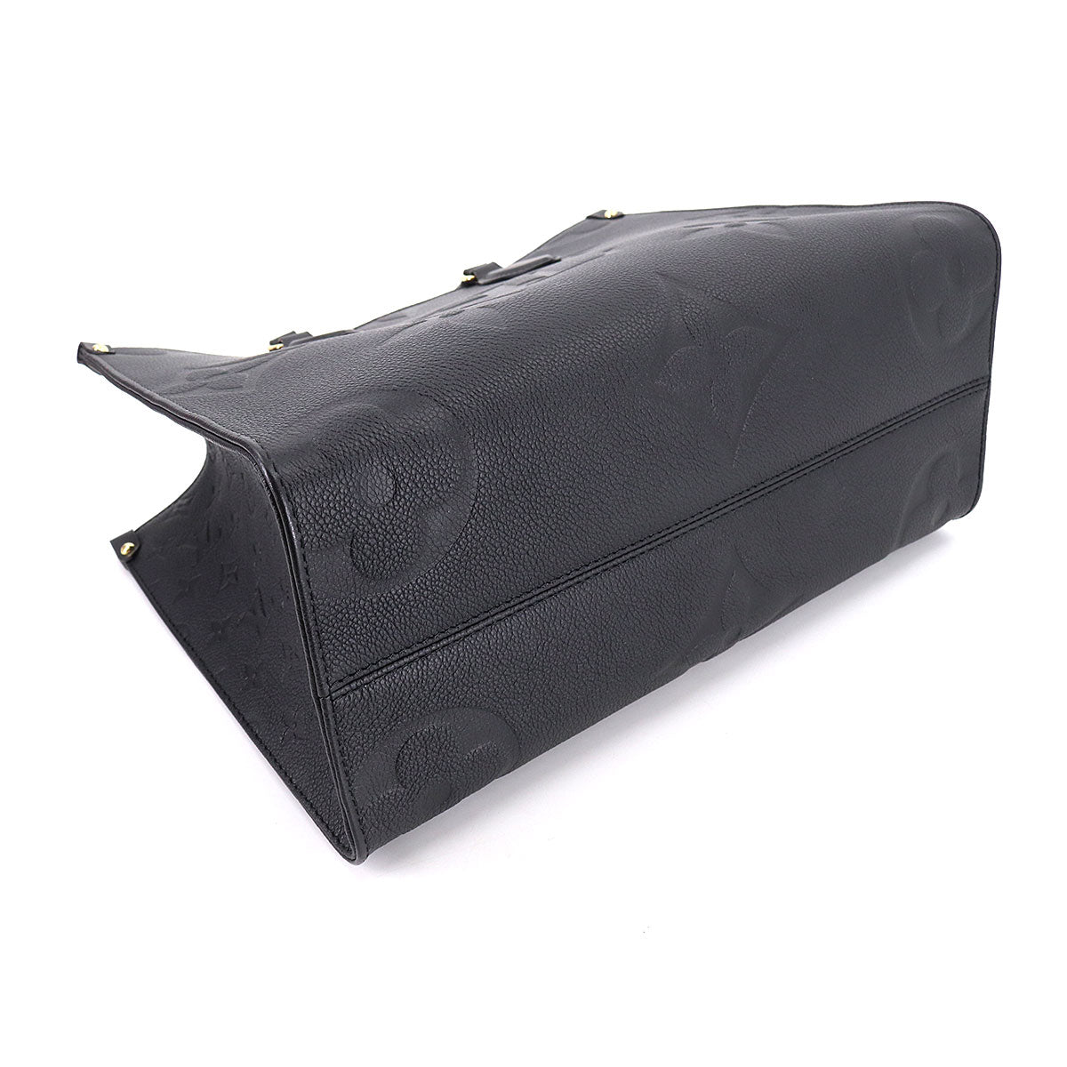 Louis Vuitton Monogram Implant Onthego MM 2way Tote Bag Noir