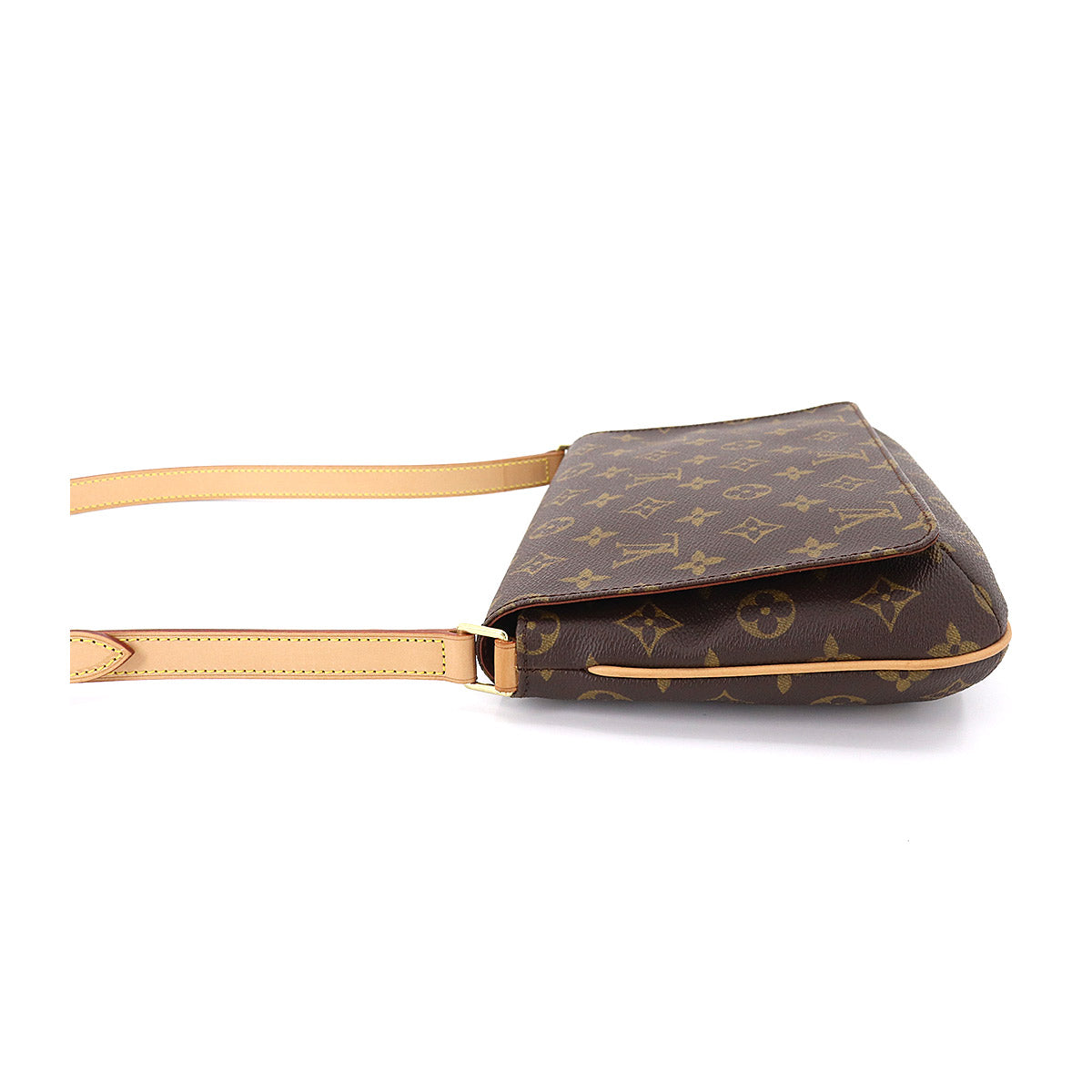 Louis Vuitton Monogram M tte Tango Short Shoulder Bag Brown