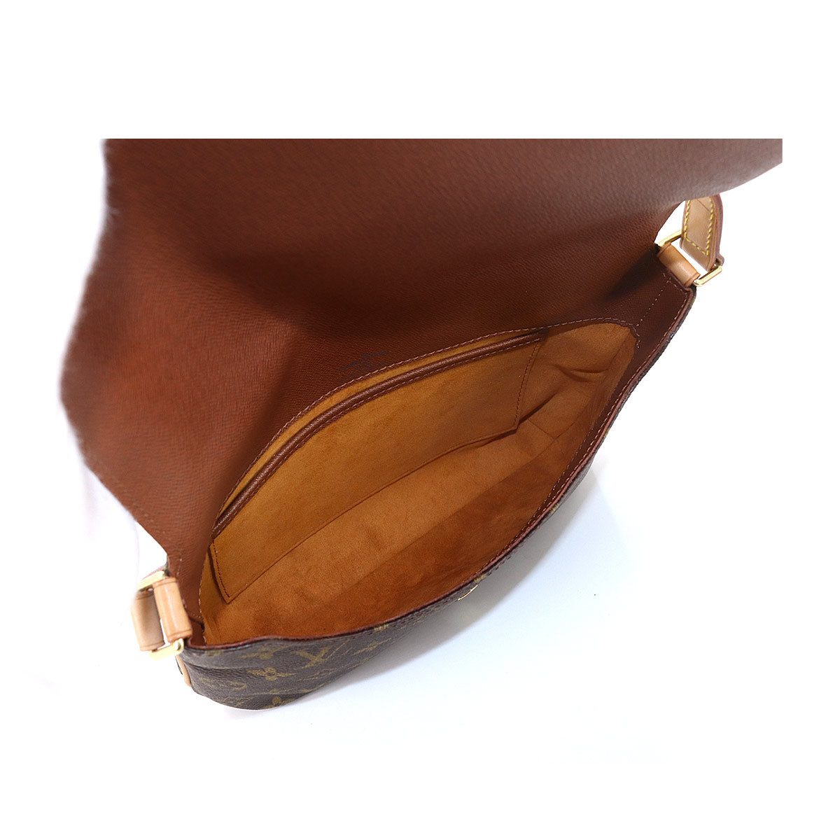 Louis Vuitton Monogram M tte Tango Short Shoulder Bag Brown