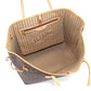 Louis Vuitton Monogram Neverfull GM Tote Bag Brown Gold Hardware