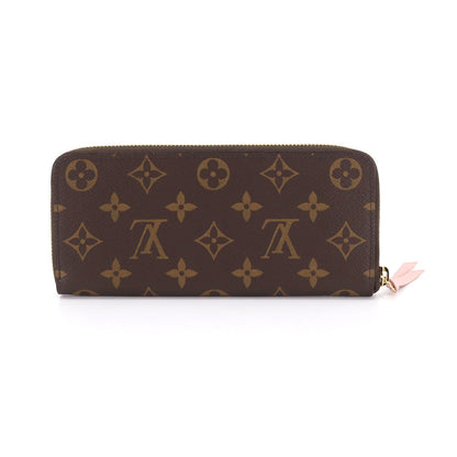Louis Vuitton Monogram Portefeuille Clemence Round Zipper Long Wallet