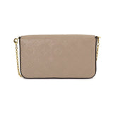 Louis Vuitton Monogram Implant Pochette Felicie Chain Wallet Leather