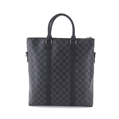 Louis Vuitton Damier Graphite Anton Tote 2way Shoulder Bag Black Gray