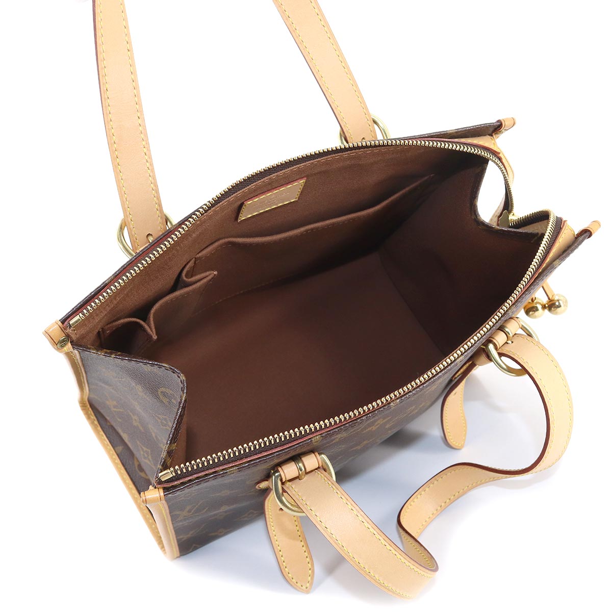 Louis Vuitton Monogram Popincourt O Tote Bag Brown