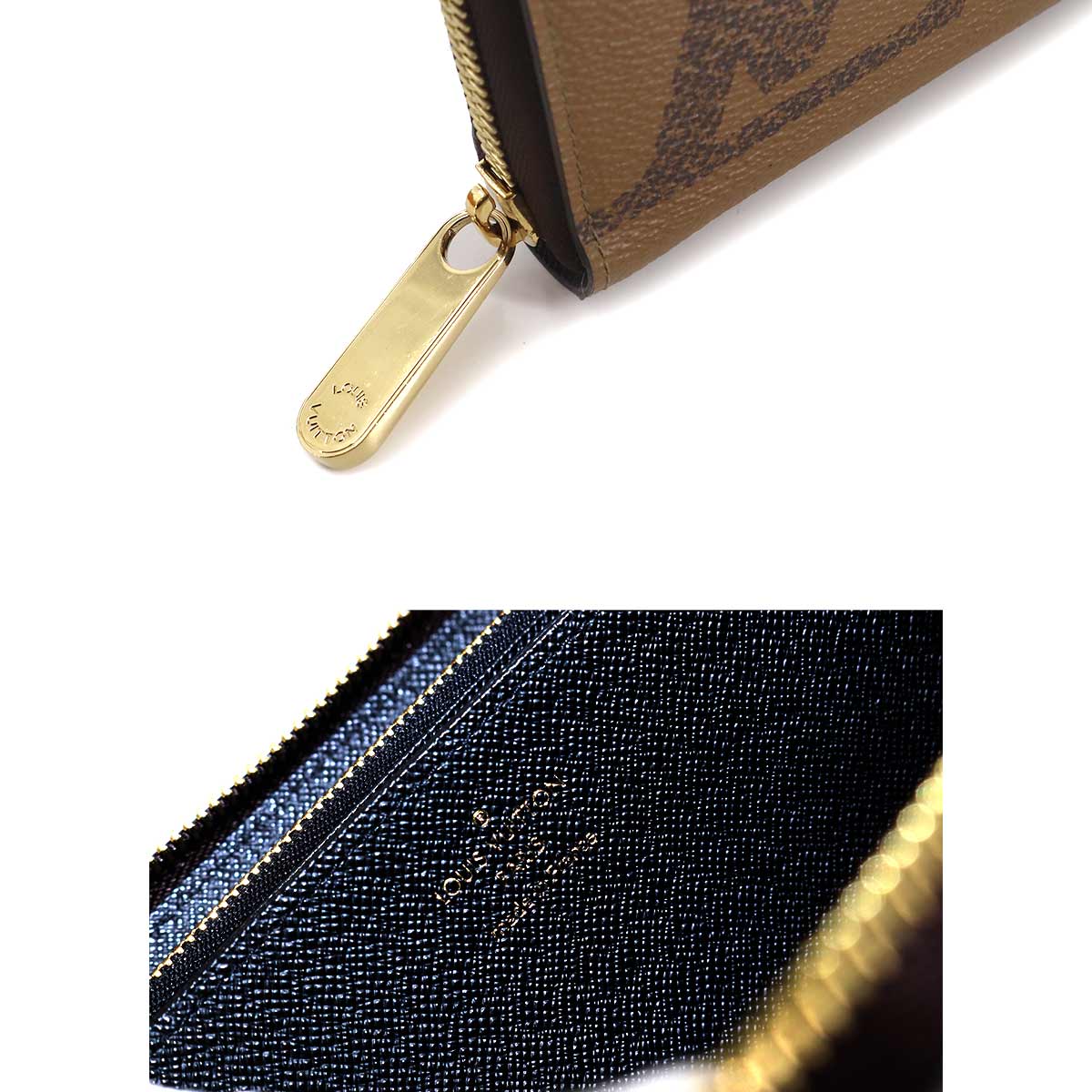 Louis Vuitton Monogram Giant Zippy Round Zipper Long Wallet