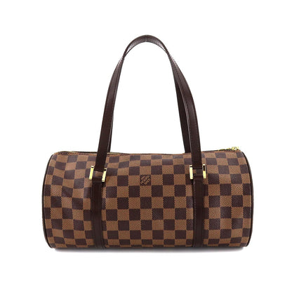 Louis Vuitton Damier Papillon 30 Hand Bag Ebene Brown