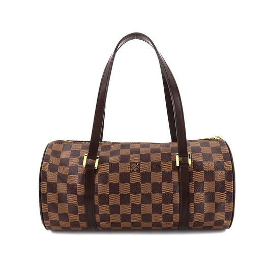 Louis Vuitton Damier Papillon 30 Hand Bag Ebene Brown