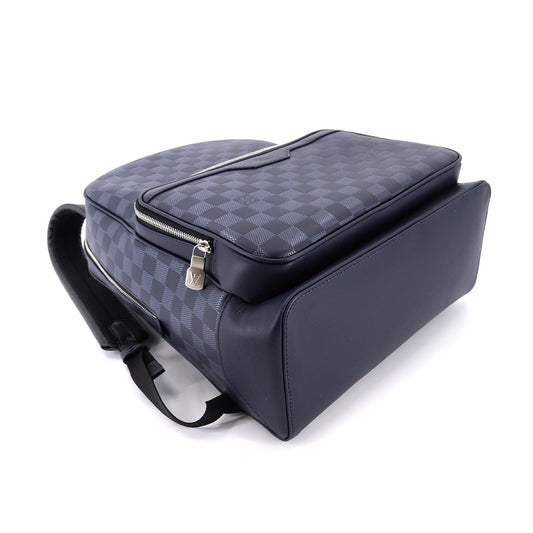 Louis Vuitton Damier Infini Campus Backpack Rucksack Leather Navy