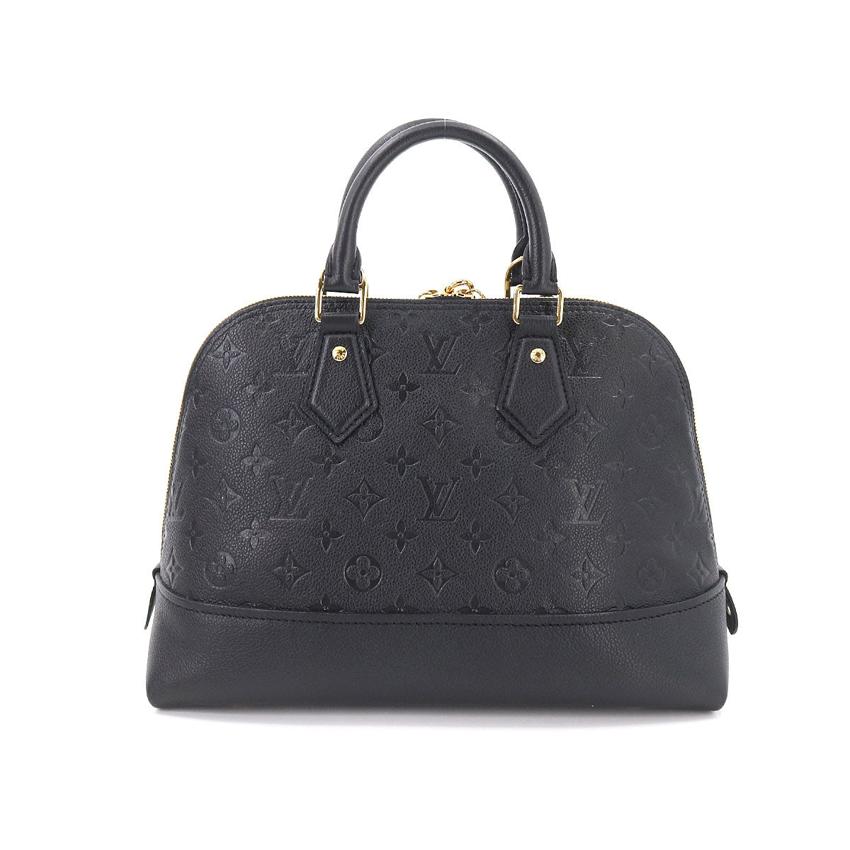 Louis Vuitton Monogram Emplant Neo Alma PM 2way Shoulder Bag Leather Noir