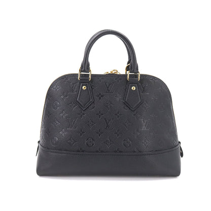 Louis Vuitton Monogram Emplant Neo Alma PM 2way Shoulder Bag Leather Noir