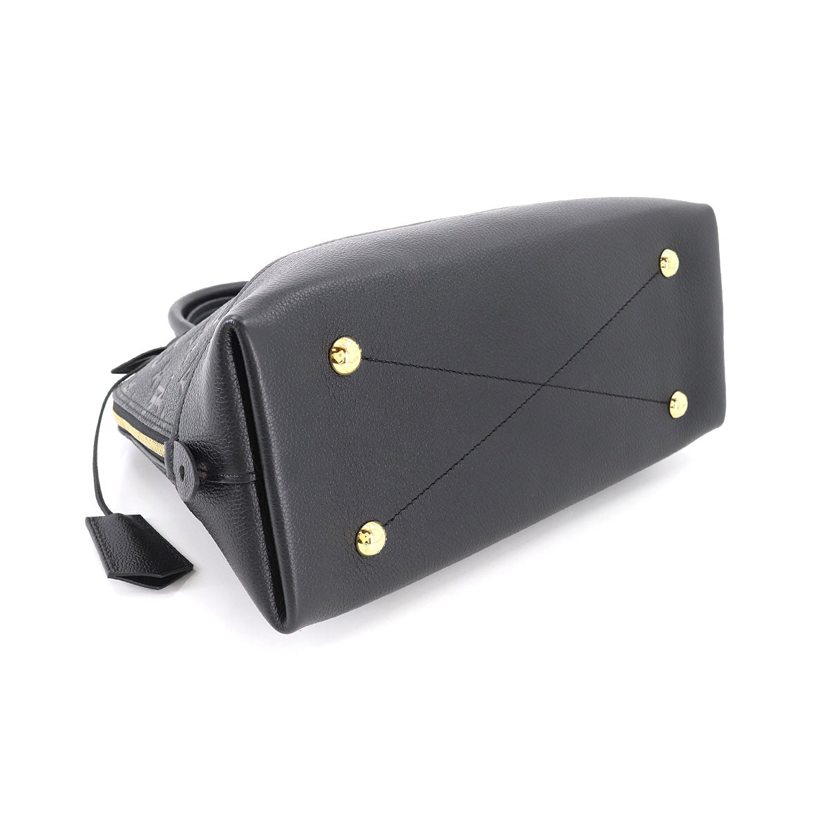 Louis Vuitton Monogram Emplant Neo Alma PM 2way Shoulder Bag Leather Noir