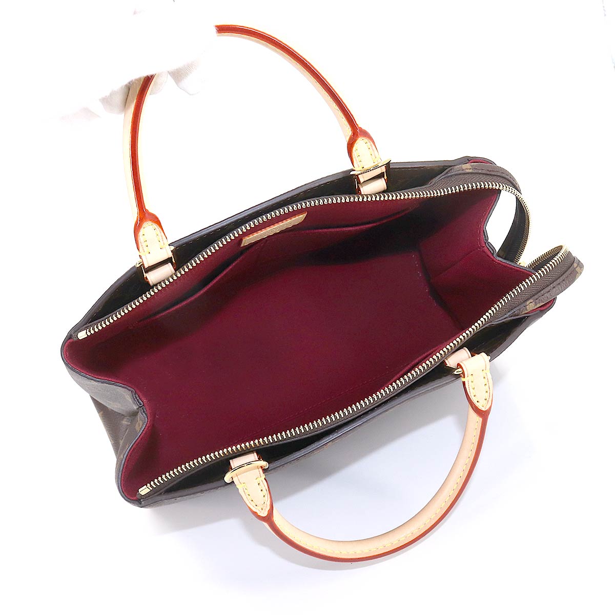 Louis Vuitton Monogram Petit Palais PM 2way Shoulder Bag Brown