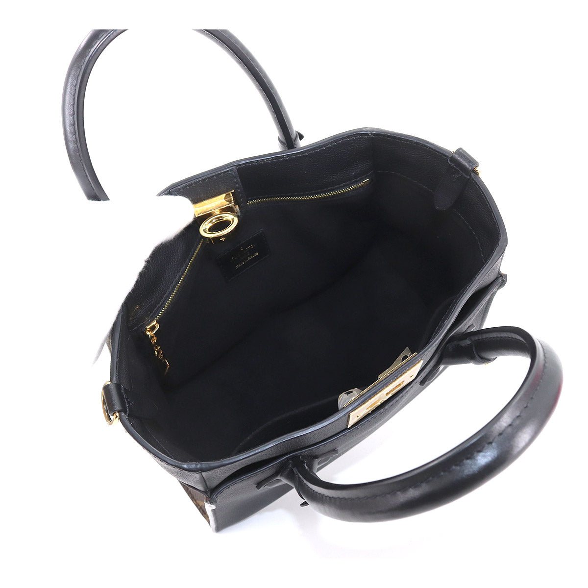 Louis Vuitton Monogram On My Side PM 2way Shoulder Bag Leather