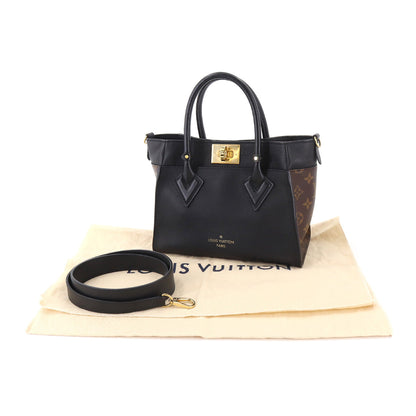 Louis Vuitton Monogram On My Side PM 2way Shoulder Bag Leather