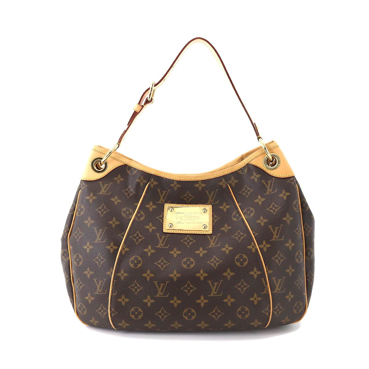 Louis Vuitton Monogram Galliera PM Shoulder Bag Brown