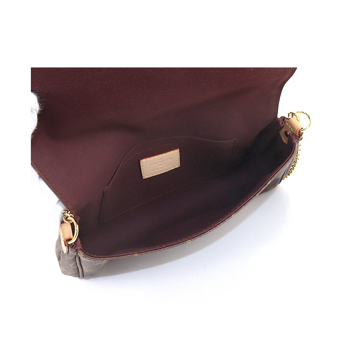 Louis Vuitton Monogram Favorite PM 2way Hand Shoulder Bag Brown