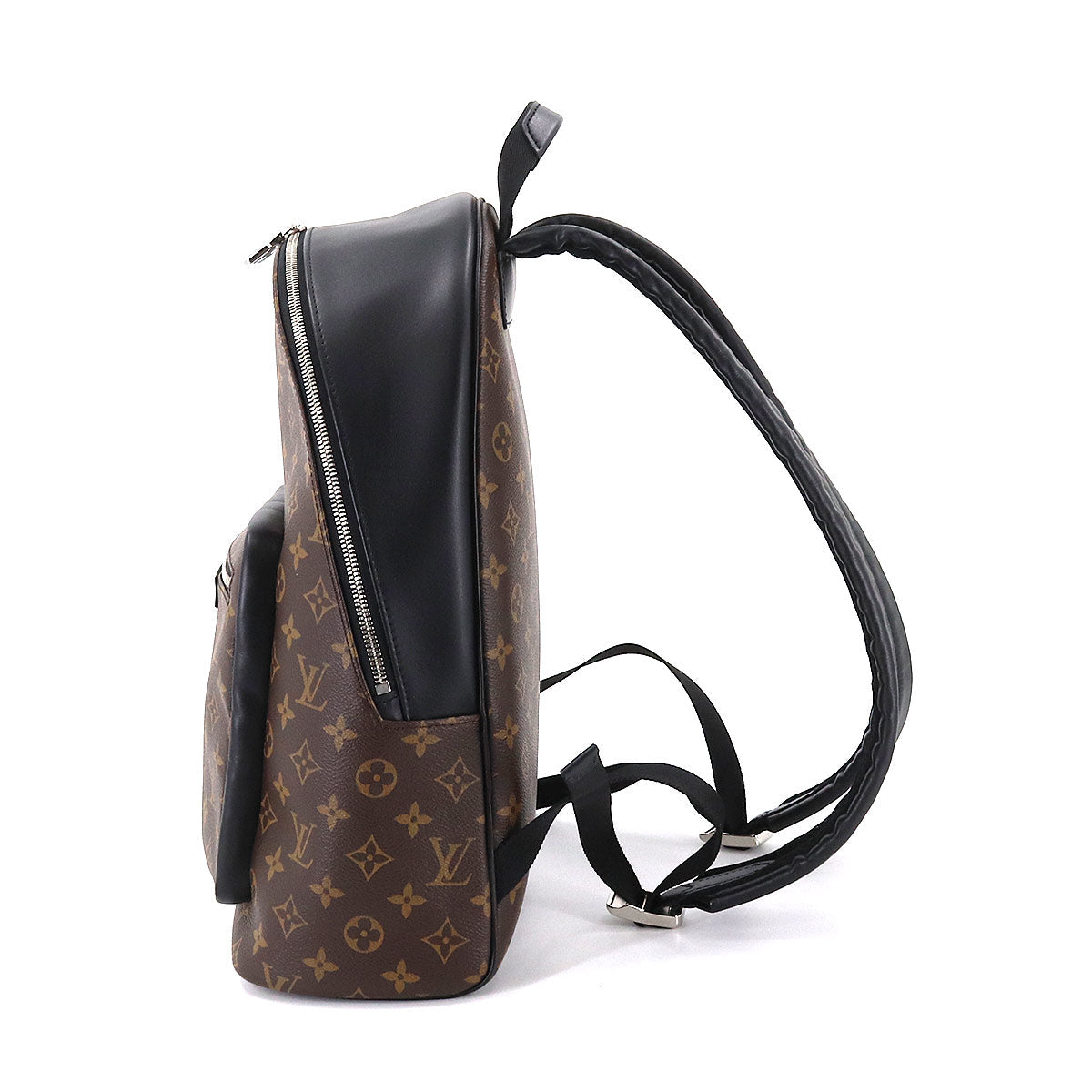 Louis Vuitton Monogram Macassar Josh NV Backpack Rucksack Brown Black