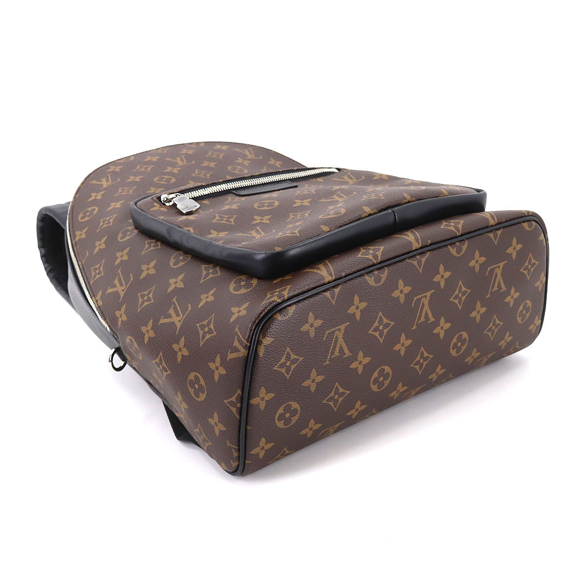 Louis Vuitton Monogram Macassar Josh NV Backpack Rucksack Brown Black