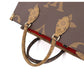 Louis Vuitton Giant Monogram On The Go MM 2way Tote Bag