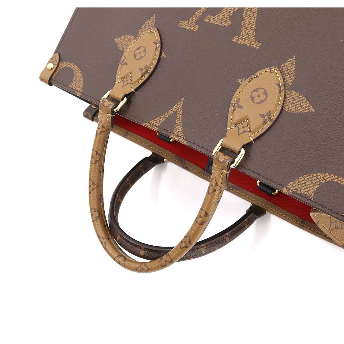 Louis Vuitton Giant Monogram On The Go MM 2way Tote Bag