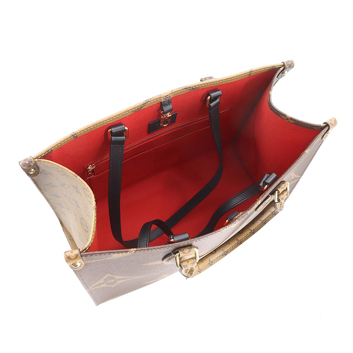 Louis Vuitton Giant Monogram On The Go MM 2way Tote Bag