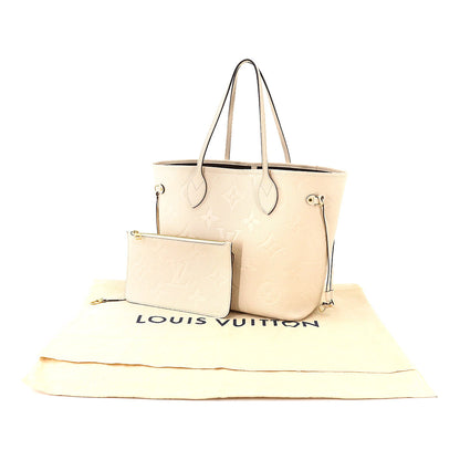 Louis Vuitton Monogram Implant Neverfull MM Tote Bag
