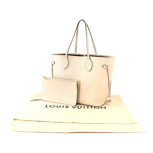 Louis Vuitton Monogram Implant Neverfull MM Tote Bag