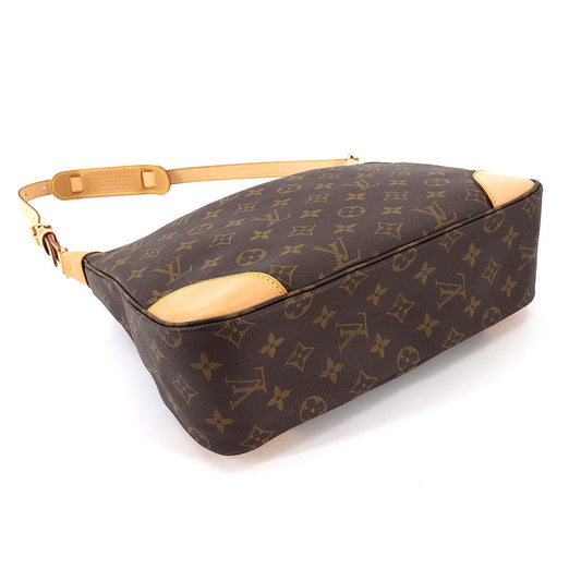 Louis Vuitton Monogram Boulogne Shoulder Bag Brown