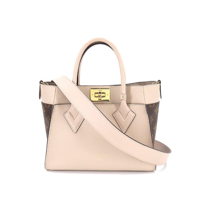 Louis Vuitton Monogram On My Side PM 2way Shoulder Bag Leather