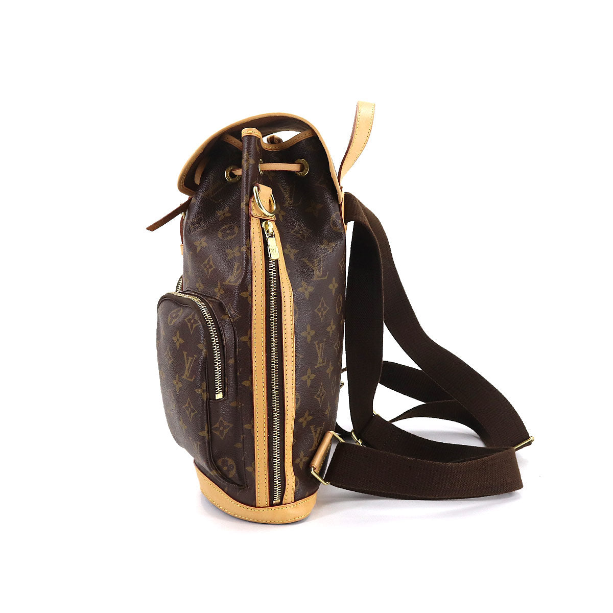 Louis Vuitton Monogram Sac Ad Bosphore Backpack Rucksack Brown