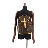 Louis Vuitton Monogram Sac Ad Bosphore Backpack Rucksack Brown