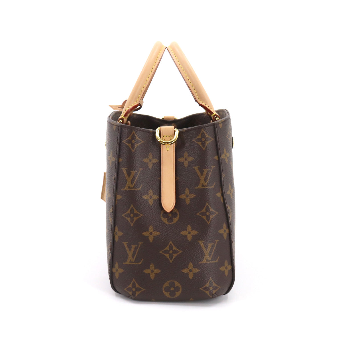 Louis Vuitton Monogram Montaigne BB 2way Hand Shoulder Bag Brown