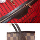 Louis Vuitton Damier Neverfull MM Tote Bag Ebene Brown