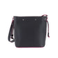 Louis Vuitton Lock Me Bucket Shoulder Bag Leather Noir