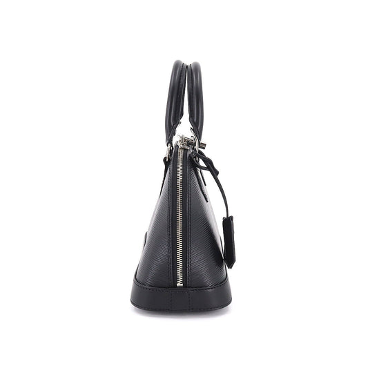 Louis Vuitton Epi Alma BB 2way Hand Shoulder Bag Leather Noir