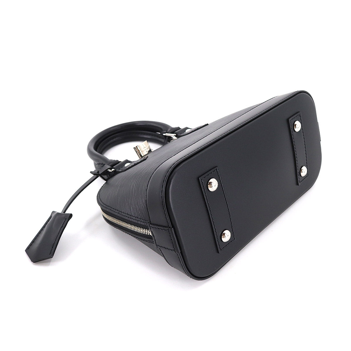 Louis Vuitton Epi Alma BB 2way Hand Shoulder Bag Leather Noir