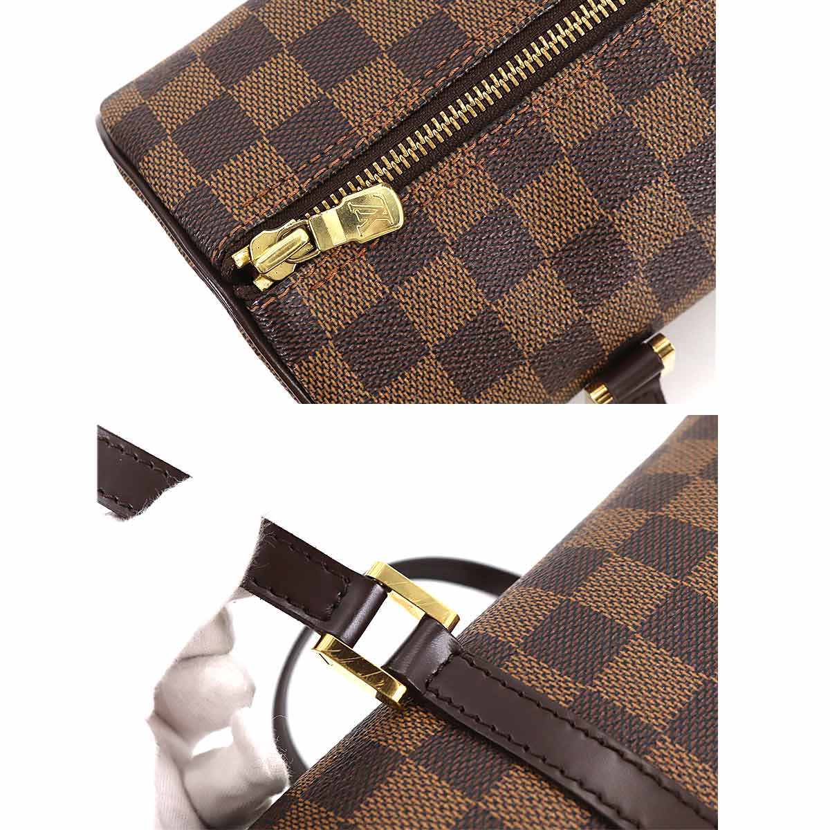 Louis Vuitton Damier Papillon PM Hand Bag Ebene