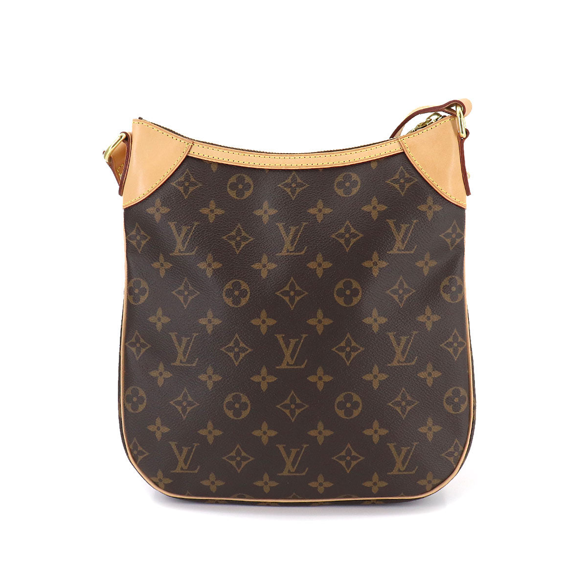 Louis Vuitton Monogram Odeon PM Shoulder Bag Brown