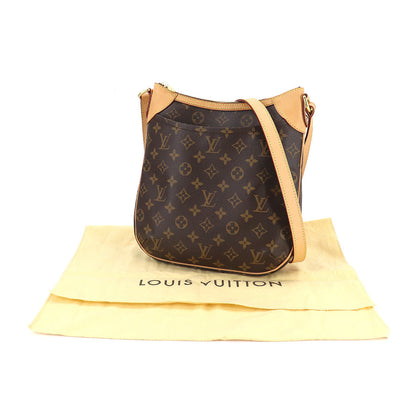 Louis Vuitton Monogram Odeon PM Shoulder Bag Brown