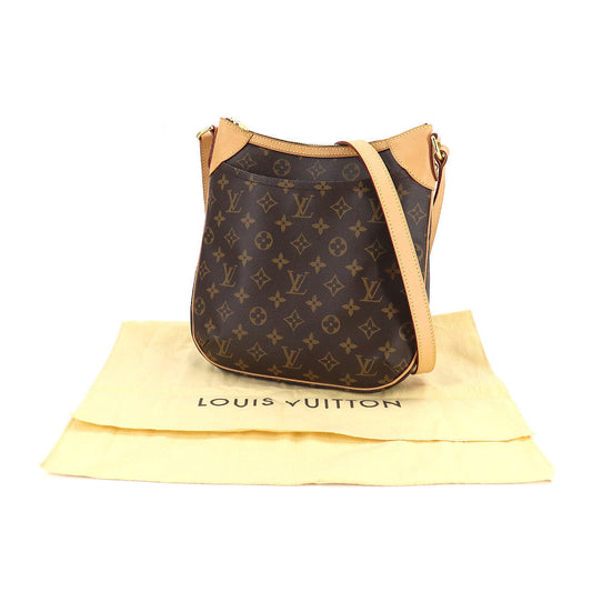 Louis Vuitton Monogram Odeon PM Shoulder Bag Brown