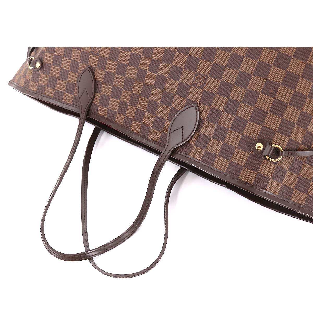 Louis Vuitton Damier Neverfull GM Tote Bag Ebene Cerise