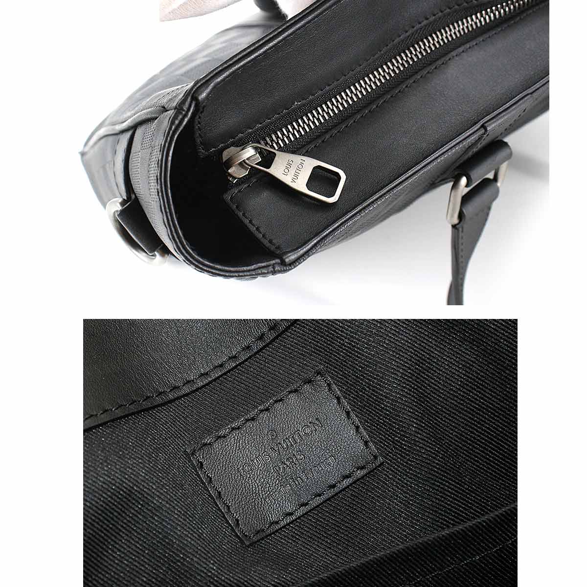 Louis Vuitton Damier Anfini Tadao PM 2way Tote Shoulder Bag