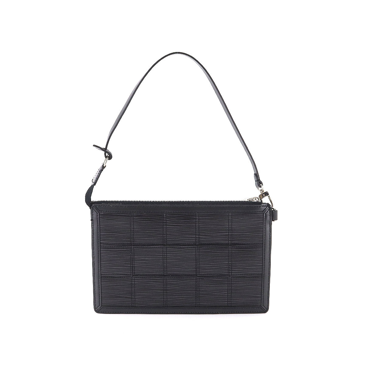 Louis Vuitton Epi Stretch Delmonico Pochette Hand Bag Noir